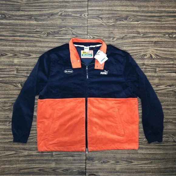 Puma Jackets Coats Puma X Butter Goods Colorblocked Zipup